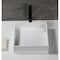 Alfi Brand 14" Square White Matte Solid Surface Resin Sink ABRS14S - alternate 3